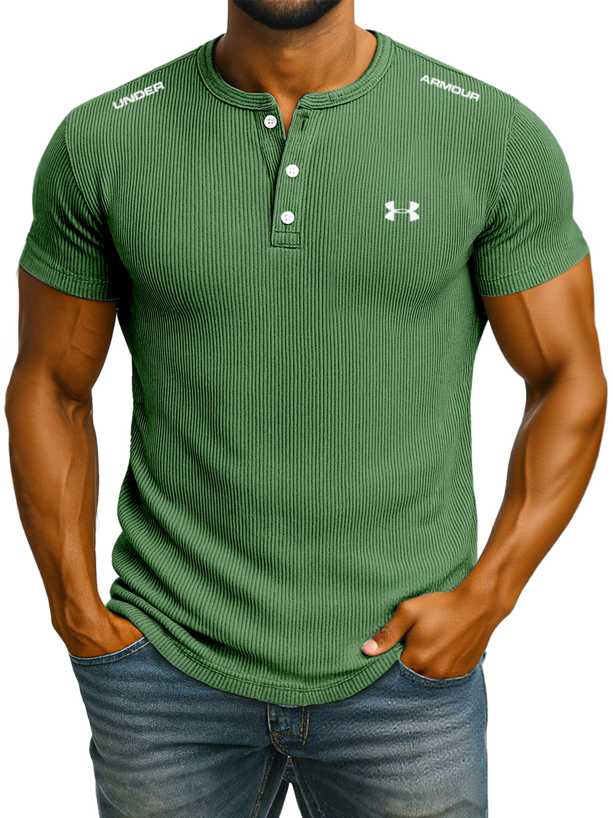 Everyday Casual Henley Comfort Tee
